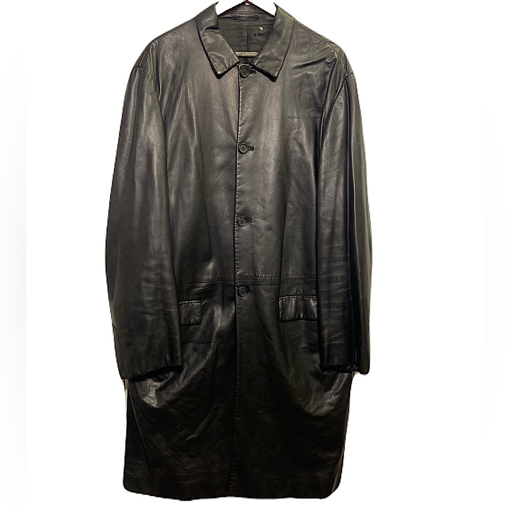 Prada Leather Coat